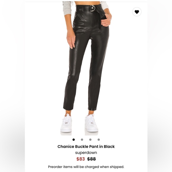 Superdown Chanice Buckle Pant - Picture 1 of 3